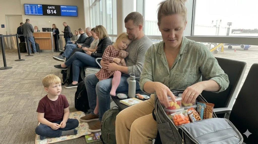 Balanced snack options for kids during travel