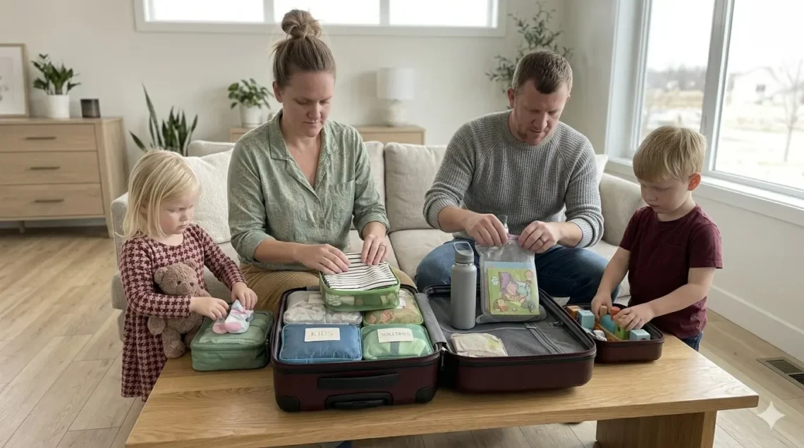 How to Avoid Overpacking for Family Trips (A Practical, Real-Life Approach)
