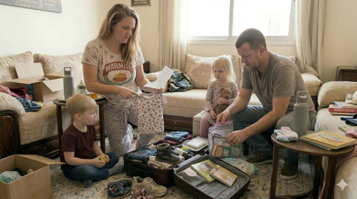 Family Travel Essentials Checklist (Simple & Practical List)